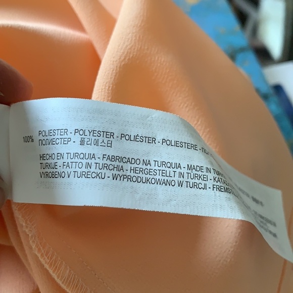 ZARA peach layered blouse - Picture 10 of 10